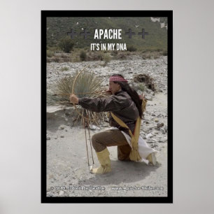Apache Knife®™ 🇺 Apache DNAポスター ポスター