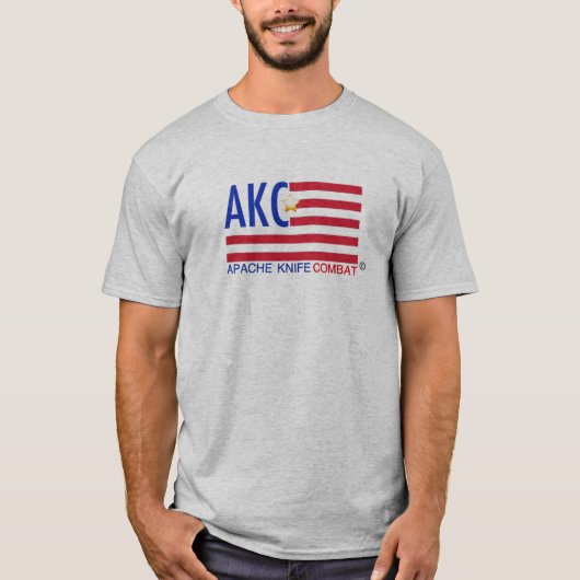 Apache Knife™ Apache Knife Combat Tシャツ (正面)
