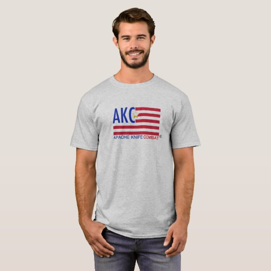 Apache Knife™ Apache Knife Combat Tシャツ (正面フル)