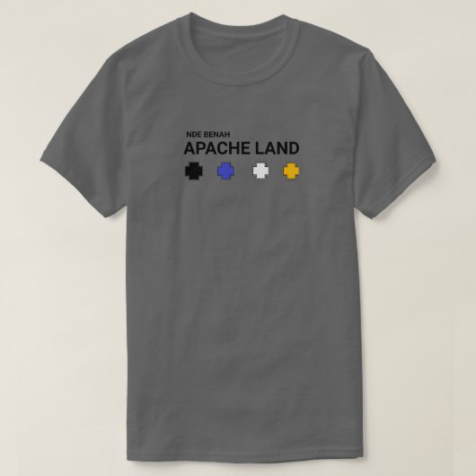 Apache Knife® Apache Land #18 Tシャツ (デザイン正面)
