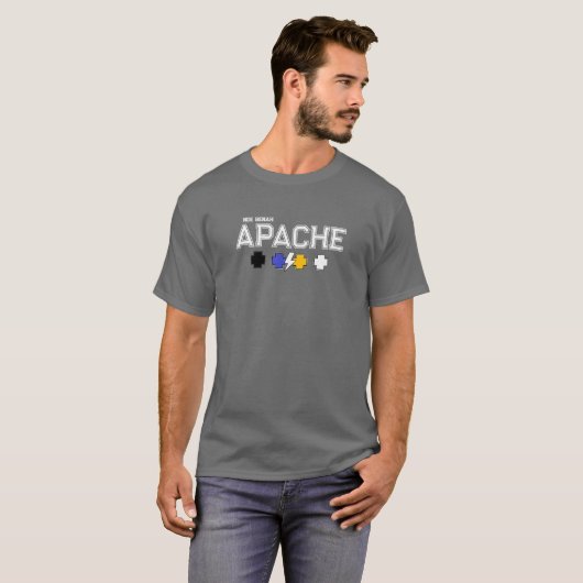 Apache Knife® Apache Land 1. T-Shirt Tシャツ (正面フル)