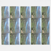 Apache Lakeビュー フリースブランケット (正面(横))