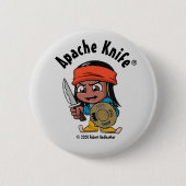 Apache Nife®™ Apache Kid 1.B 缶バッジ (正面)