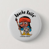 Apache Nife®™ Apache Kid 4.Bボタン 缶バッジ (正面)
