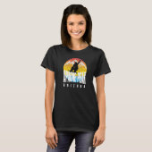 Apache Peak Snowboarder 70s 80s時代Apache Peak AZ Tシャツ (正面フル)