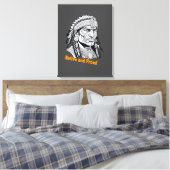 Apache Streched Canvas Print キャンバスプリント (インサイチュ (寝室))