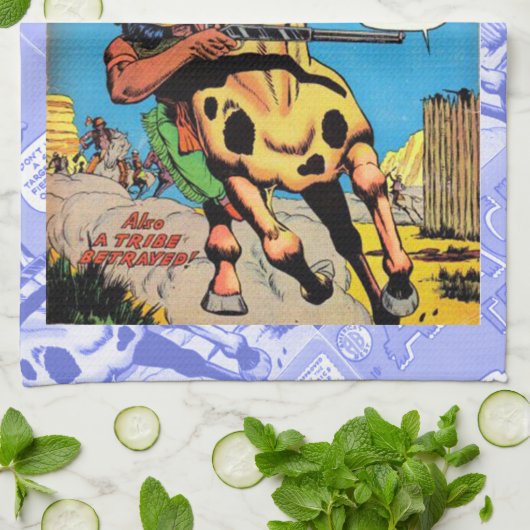 Apache Trail #1 キッチンタオル (折り畳み)