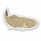 Apache TroutフロントビューWPAアート シール (正面)