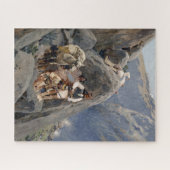 Apache Warriors：アメリカの騎兵隊の待ち伏せ ジグソーパズル (横)