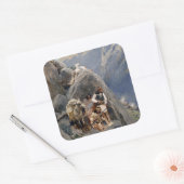 Apache Warriors:アメリカの騎兵隊の待ち伏せ スクエアシール (封筒)