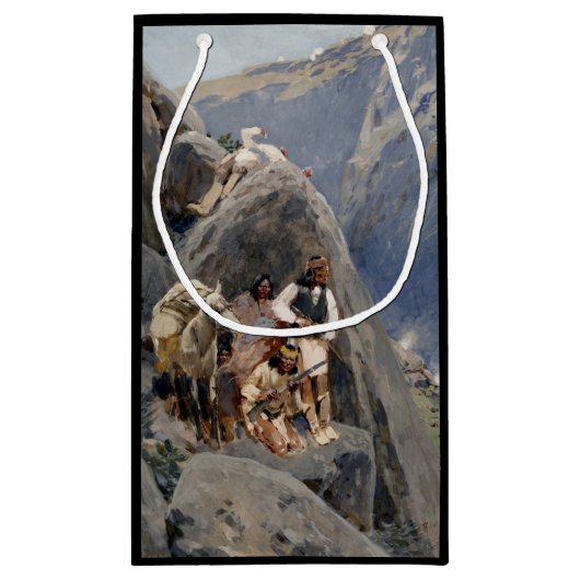 Apache Warriors：アメリカの騎兵隊の待ち伏せ スモールペーパーバッグ (裏面)