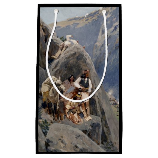 Apache Warriors：アメリカの騎兵隊の待ち伏せ スモールペーパーバッグ (正面)