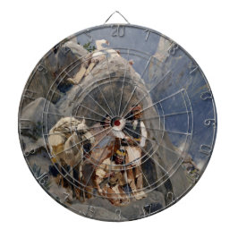 Apache Warriors:アメリカの騎兵隊の待ち伏せ ダーツボード