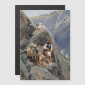 Apache Warriors:アメリカの騎兵隊の待ち伏せ マグネット招待状 (正面/裏面)