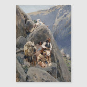 Apache Warriors:アメリカの騎兵隊の待ち伏せ マグネット招待状 (正面)