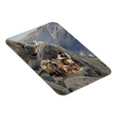 Apache Warriors：アメリカの騎兵隊の待ち伏せ マグネット (右側)