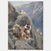 Apache Warriors:アメリカの騎兵隊の待ち伏せ マグネット (正面)