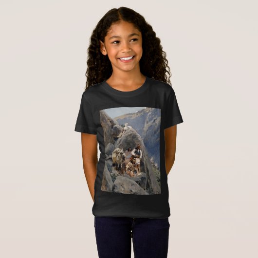 Apache Warriors:アメリカの騎兵隊の待ち伏せ Tシャツ (正面フル)