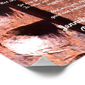 Apache Wedding Blessing Rusty Metal Look ポスター (角)