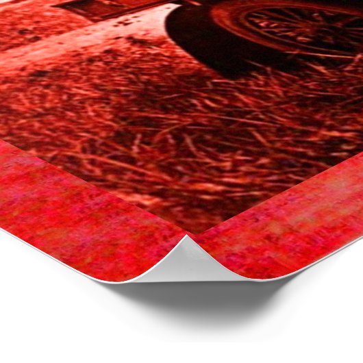 APACHES AND GERONIMO DRIVING A MOTOR CAR ポスター (角)