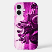 APACHES、GERONIMO自動車ピンクパープル Case-Mate iPhoneケース (裏面)