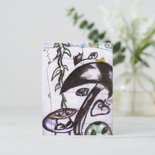 apagefrommarionotebook ポストカード (スタンド正面)