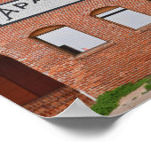 Apalachicola Ice Company Sign （フロリダ州） ポスター (角)