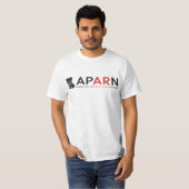 APARNのロゴの価値Tシャツ Tシャツ (正面フル)