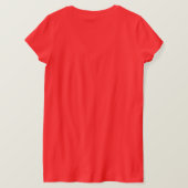 APARNレスキューPUGS女子ベラジャージーVネックT Tシャツ (デザイン裏面)