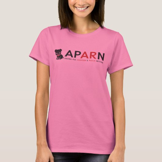 APARNロゴウィメンズサイクロンタイダイTシャツ Tシャツ (正面)