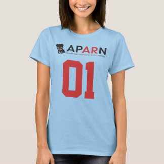APARNロゴウィメンズサッカーTシャツ Tシャツ