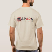 APARN - Cutest Pugs & Friends -迷彩柄- Tシャツ – U (裏面)