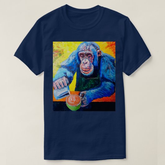 Apeカフェ Tシャツ (デザイン正面)