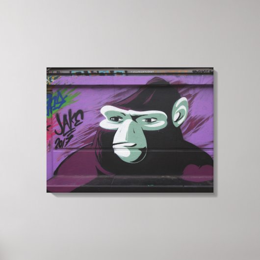 Ape Graffiti キャンバスプリント (正面)