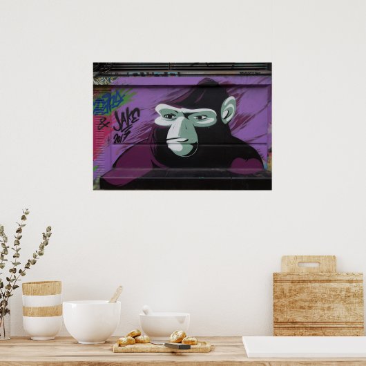 Ape Graffiti ポスター (キッチン)