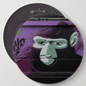 Ape Graffiti 缶バッジ (正面&裏面)