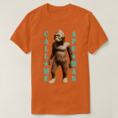 Ape Man 1と呼ぶ Tシャツ (デザイン正面)