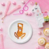 Ape - ORANGUTAN – 絶滅危惧動物 – パーティー ペーパープレート (パーティー)