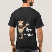 ape_waving_hand、HiHater Tシャツ (裏面)