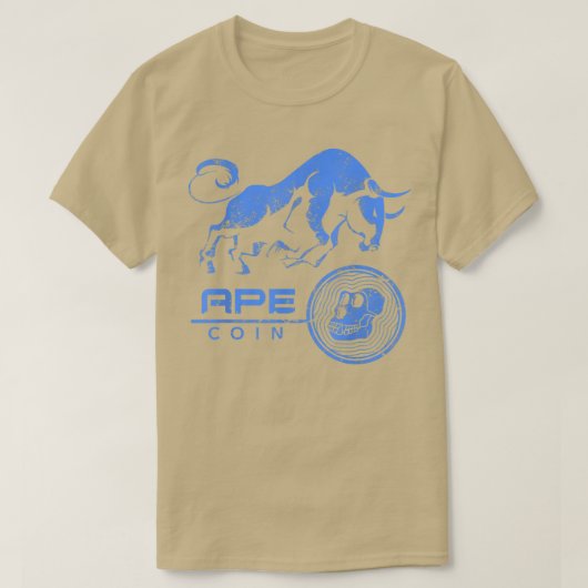 APECoin crypto BULRUN HODL $APE Token to be Milli Tシャツ (デザイン正面)