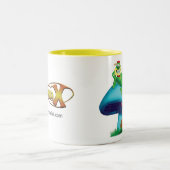 Apeiron -水ぎせるジャワ ツートーンマグカップ (中央)