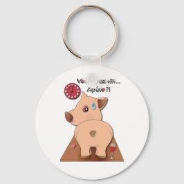 Apéro ! (écrits en noir) キーホルダー