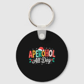 Aperohol All Day - Funny Christmas Spritz  キーホルダー (正面)