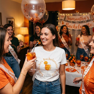 Aperol Spritz バチェラー・パーティー パーソナライズTシャツ トライブレンドTシャツ