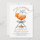 Aperol Spritz 少し大人になったお誕生日おめでとう 招待状 (正面)
