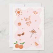 Aperol Spritz 誕生日パーティー招待状 招待状 (裏面)