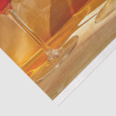 Aperol Spritz DrinkグラスItaly写真パターン 薄葉紙 (詳細)