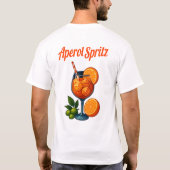 Aperol Spritz T-Shirt – Retro Italian Cocktail Tシャツ (裏面)