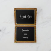 Apert Customizableありがとう サンキューカード (内部)