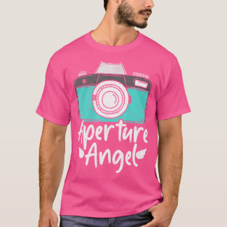 Aperture Angel - Photographer Funny Photography Tシャツ